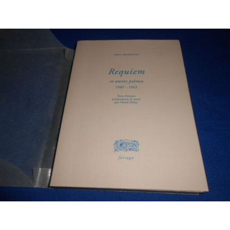 REQUIEM et autres poèmes 1909-1963