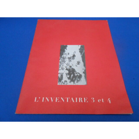 L' INVENTAIRE 3 et 4