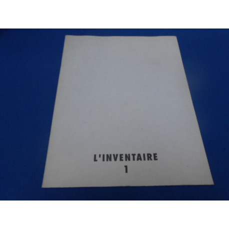 L'Inventaire N°1