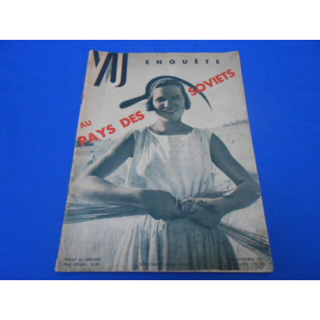 VU N° 192 : Couverture : Enquête : Au pays des Soviets -...