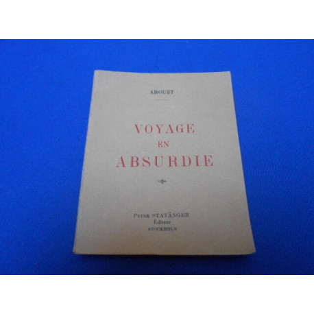 Voyage en Absurdie