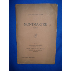 Montmartre. Poème (envoi de l'auteur)