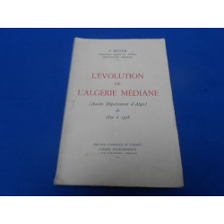 Évolution de l'Algérie médiane (ancien département d'Alger) de...