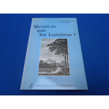 Qu'est-ce que les lumières