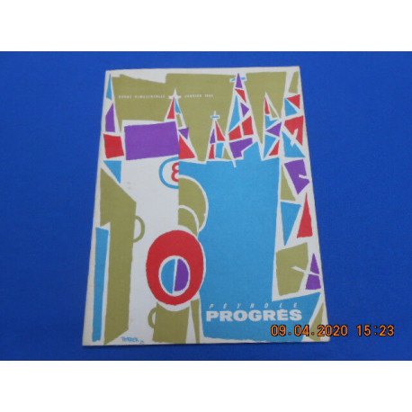 REVUE. Pétrole Progrès. N°18 Janv. 1954