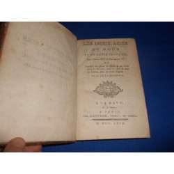 Les deux âges du goût et du génie français sous Louis XIV et sous...