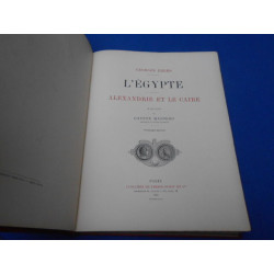 L'Egypte Alexandrie et Le Caire