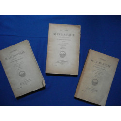 Lettres de M. de Marville Lieutenant Général de Police au Ministre...
