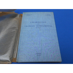 L'élaboration du français fondamental (1er degré)