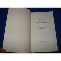 L'Art de Henri Bosco