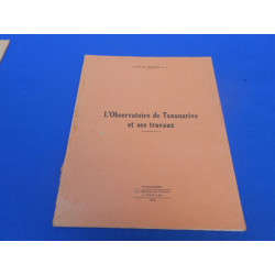 L'Observatoire de Tananarive et ses travaux