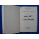 Rapport sur l'activité du gouvernement du 1er Juill. 1967 au 30...