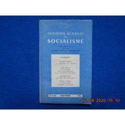QUESTIONS ACTUELLES DU SOCIALISME. N°19-20. Juill. Oct. 1953