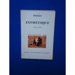 Esthétique. Texte Choisis