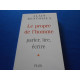 Le propre de l'homme parler lire écrire