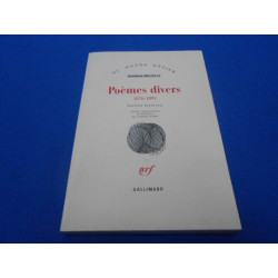 Poèmes divers 1876-1891