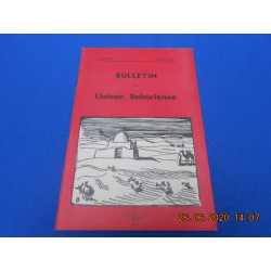 Bulletin de liaison Saharienne. N°10 OCT. 1952