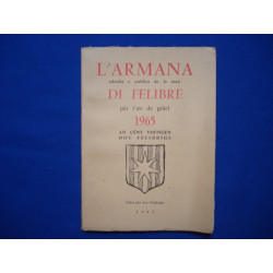 L'Armana adouba e publica de la man di Felibre pèr l'an de Graci 1965