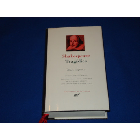 TRAGEDIES (Oeuvres complètes Tome I)