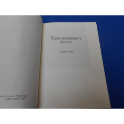 Temporairement épuisé ( envoi de l'auteur)