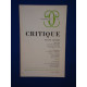 Critique n° 341 Octobre 1975