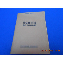 ECRITS DE Combat 1944