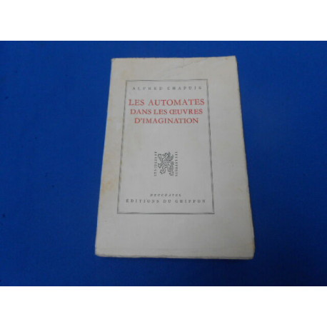 Les Automates dans les oeuvres d'Imagination
