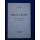 Deux Essais. Romain Rolland La Justice
