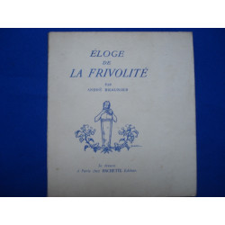 Eloge de la frivolité