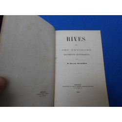 Rives et ses environs Documents historiques ( envoi)