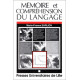 Mémoire et compréhension du langage
