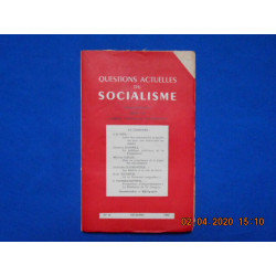 QUESTIONS ACTUELLES DU SOCIALISME. N°15. Dec. 1952