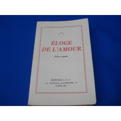 Eloge de l'Amour