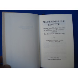 Mademoiselle Javotte : Ouvrage moral écrit par elle-même et publié...
