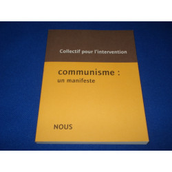 Communisme: Un Manifeste