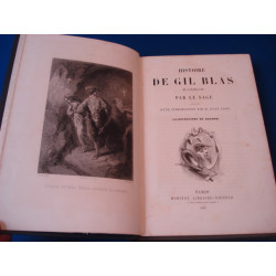 Histoire de Gil Blas de Santillane par Le Sage précédée d'une...