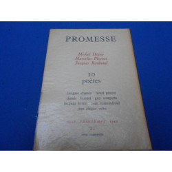 REVUE. PROMESSE. N°21. Printemps 1968. 10 Poètes