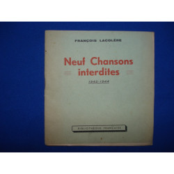 Neuf Chansons Interdites (1942-1943)