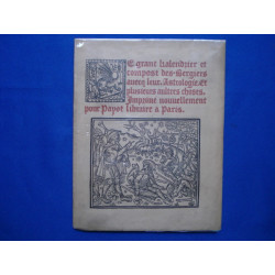 Le Grant Calendrier et compost des Bergiers avecq leur Astrologie...