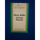 OSCAR WILDE ECRIVAIN FRANCAIS
