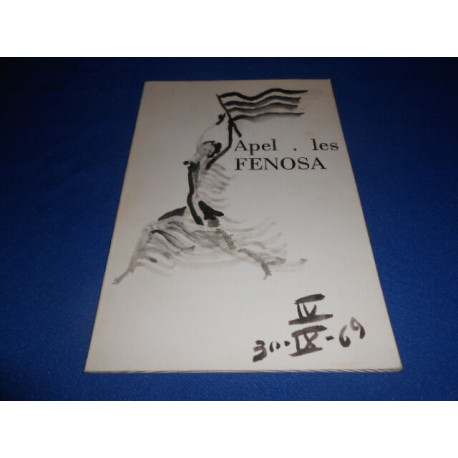 Galerie de l'oranger. APEL LES FENOSA.[ Envoi autographe de l'artiste]