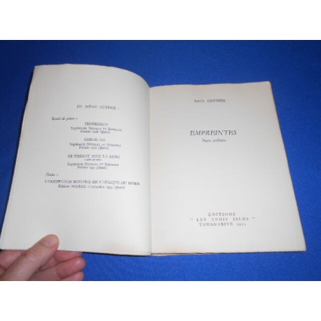 Empreintes. Pages Préférées