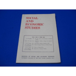 Social and Economic Studies VOL.8 N°2