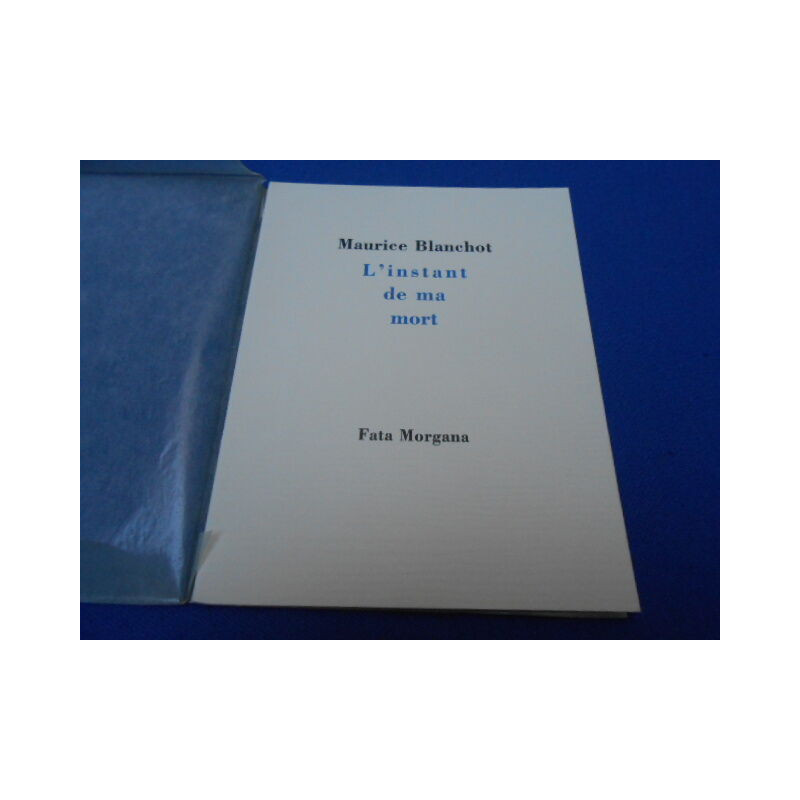 L'Instant de ma mort