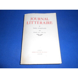 JOURNAL LITTERAIRE. Vol. XV. Nov. 1942 - Juin 1944