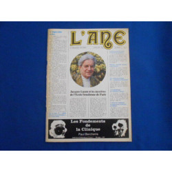 REVUE : L'Ane . Le magazine Freudien. N°1. Jacques Lacan et les...