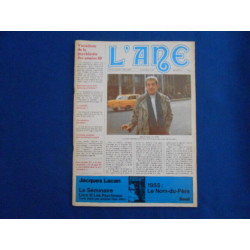 REVUE : L'Ane . Le magazine Freudien.N°3. Vocations de la...
