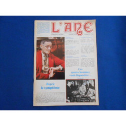REVUE : L'Ane . Le magazine Freudien. N°6. Joyce le Symptôme....