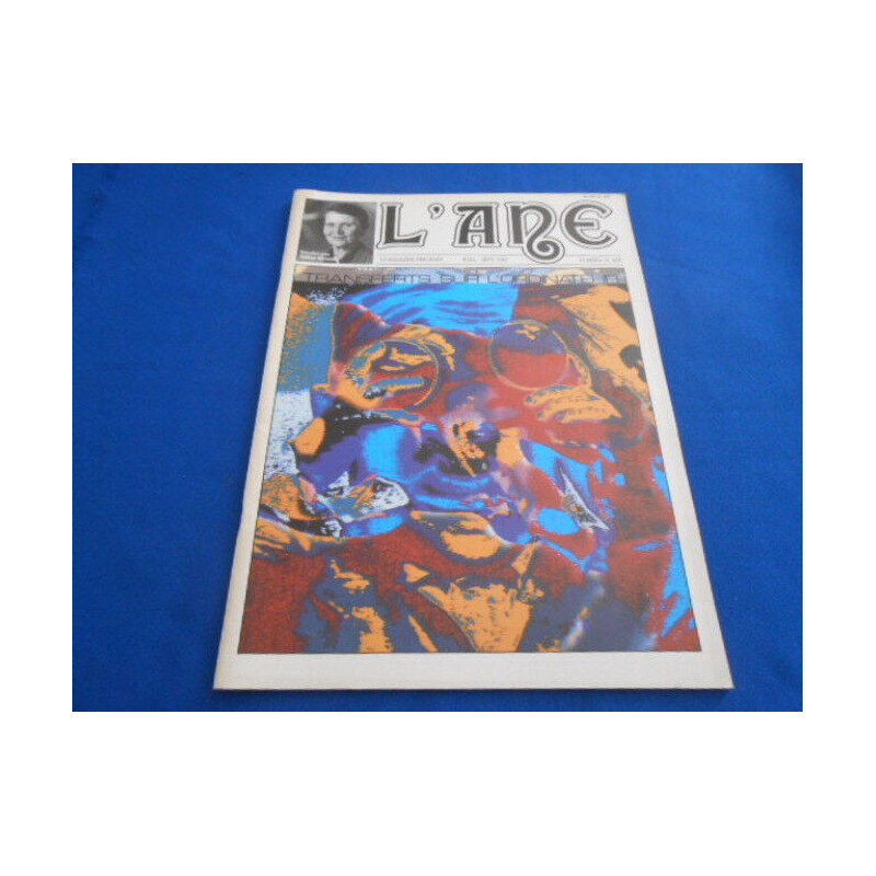 REVUE : L'Ane. Le magazine Freudien. N°31. Transferts sur...