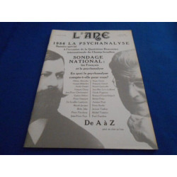 REVUE : L'Ane . Le magazine Freudien. N°25 Spécial. 1986 La...